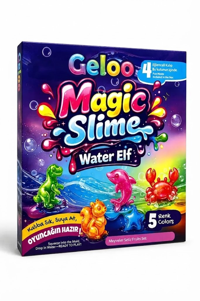 Geloo | Sihirli Su Oyuncağı Seti