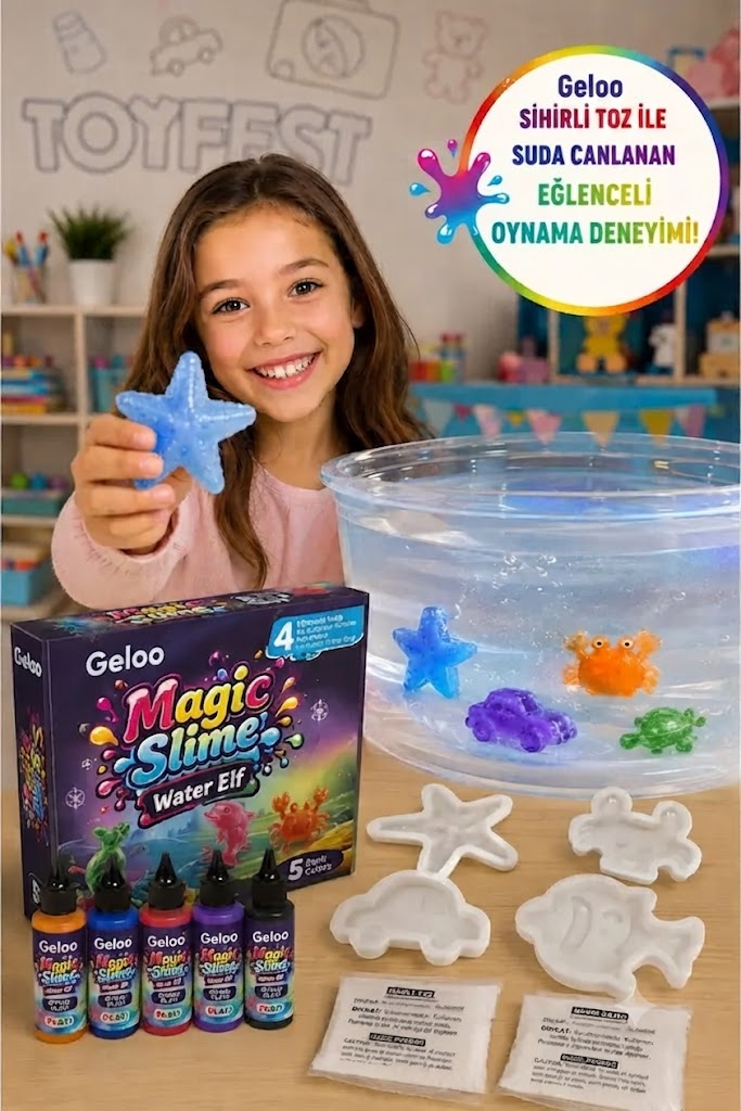 Geloo | Sihirli Su Oyuncağı Seti
